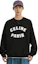 Shop Celine Sweatshirt Hitam Cetakan Huruf Crewneck Pullover 2Y89G670Q-38AW