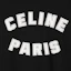 Sizing Celine Sweatshirt Hitam Cetakan Huruf Crewneck Pullover 2Y89G670Q-38AW