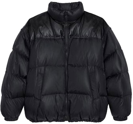 CELINE Black Letter Print Zip-Up Puffer Jacket with High Collar. 2W429092L-38NO Buy CELINE Black Letter Print Zip-Up Puffer Jacket with High Collar. 2W429092L-38NO