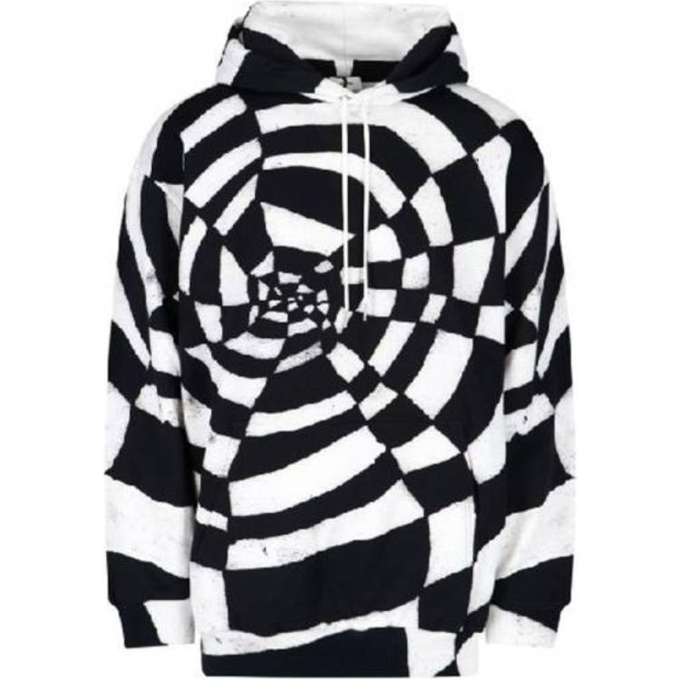 Celine Black Monogram Loose Fit Hoodie Long Sleeve 469Q2Y619-01EA