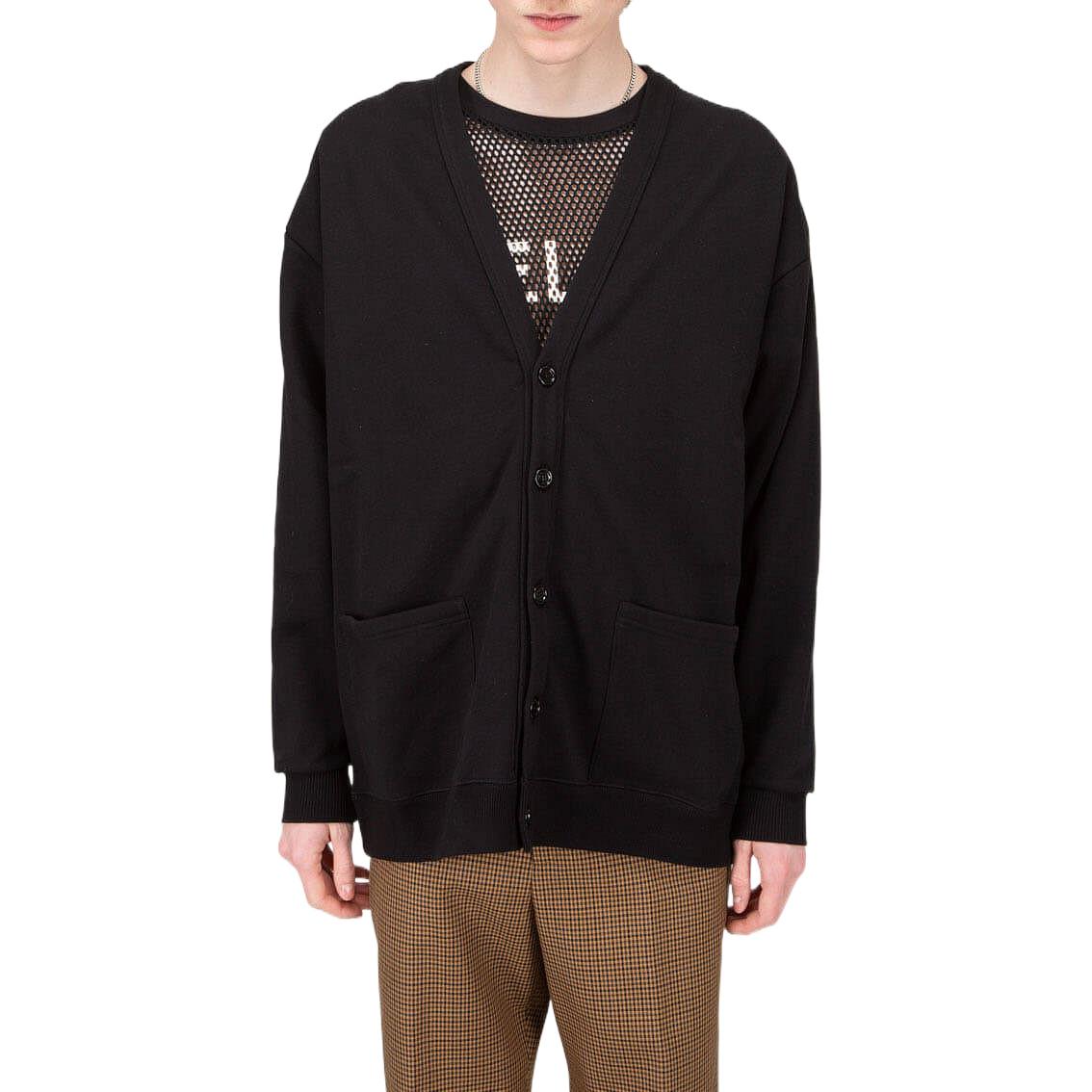 Details for CELINE 黑色单排扣针织毛衣 带标志印花 时尚简约款式 2Y672670Q-38AW