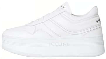 CELINE Blocks Wedge Optic White (Womens) 346163338C.01OP CELINE Blocks Wedge Optic White (Womens) 346163338C.01OP