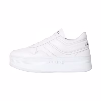 CELINE Blocks Wedge Optic White (Womens)