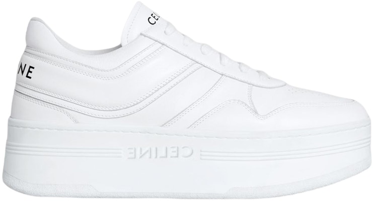 CELINE Blocks Wedge Optic White (Womens) 346163338C.01OP Order CELINE Blocks Wedge Optic White (Womens) 346163338C.01OP