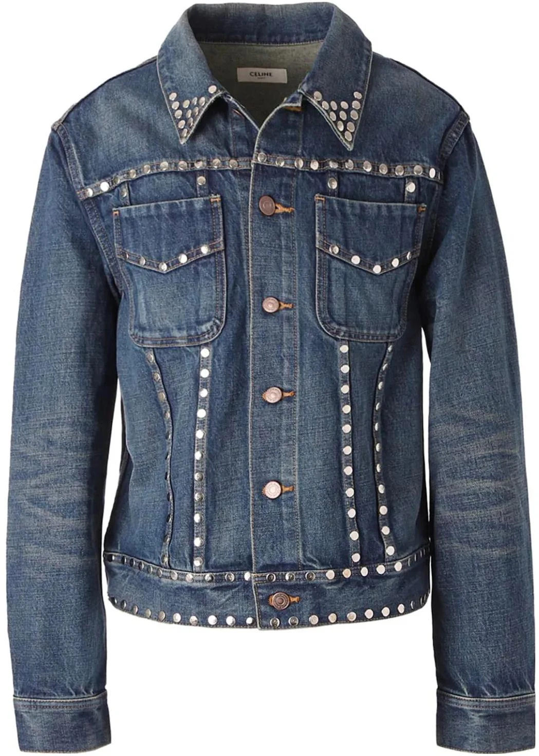 celine-blue-polka-dot-long-sleeve-jacket-with-single-breasted-design-930-f2-q20007-du