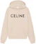 Order CELINE BOY DOLL FW22 米色Logo加大款連帽長袖抓毛上衣. 2Y321670Q.-02SX