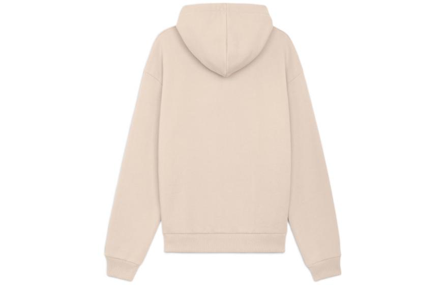 Lookbook CELINE BOY DOLL FW22 米色Logo加大款連帽長袖抓毛上衣. 2Y321670Q.-02SX