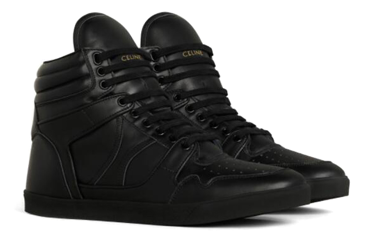 Lookbook CELINE Break Sneaker a Collo Medio con Lacci ''Nero'' 337493399C.38NO