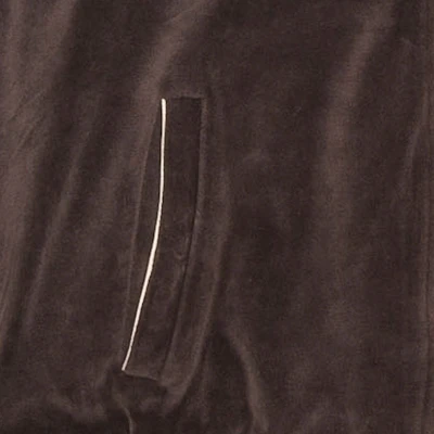 CELINE 棕色長袖拉鍊外套對比車縫線設計 2Y168679I-19BR Sizing CELINE 棕色長袖拉鍊外套對比車縫線設計 2Y168679I-19BR