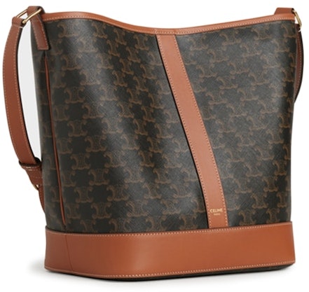 celine-bucket-bag-medium-triomphe-tan