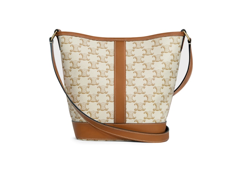 Order 赛琳小号白色Triomphe水桶包