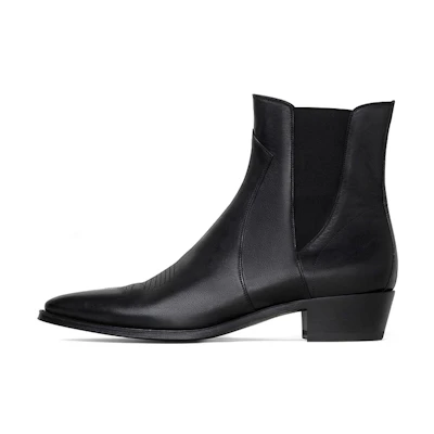 CELINE Camargue Chelsea Boot 'Vintage Black Leather'