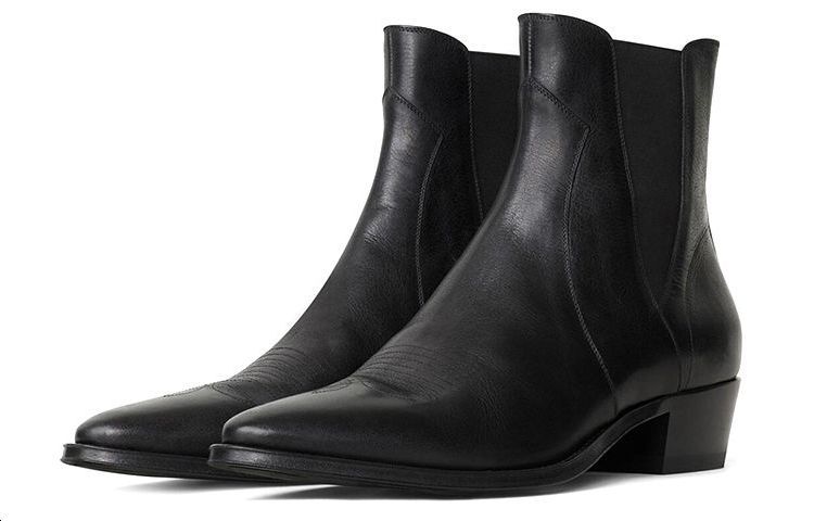 CELINE Camargue Chelsea Boot 'Vintage Black Leather' 圖 3