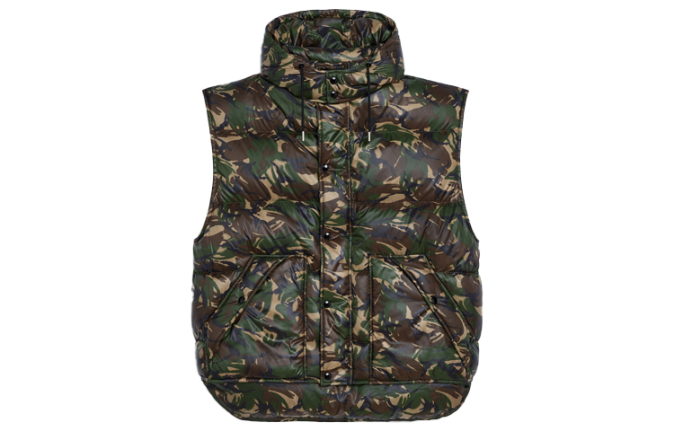 Order CELINE 迷彩印花宽松背心 军绿色 2W425061O-14ML