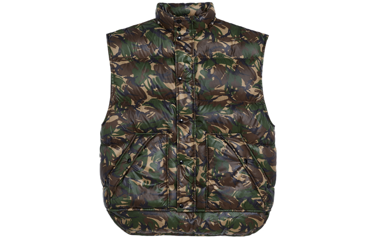 Lookbook CELINE 迷彩印花宽松背心 军绿色 2W425061O-14ML