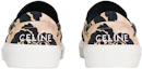 Lookbook CELINE Canvas Slip-On Sneakers ''Beige Schwarz'' 346932235C.02BL