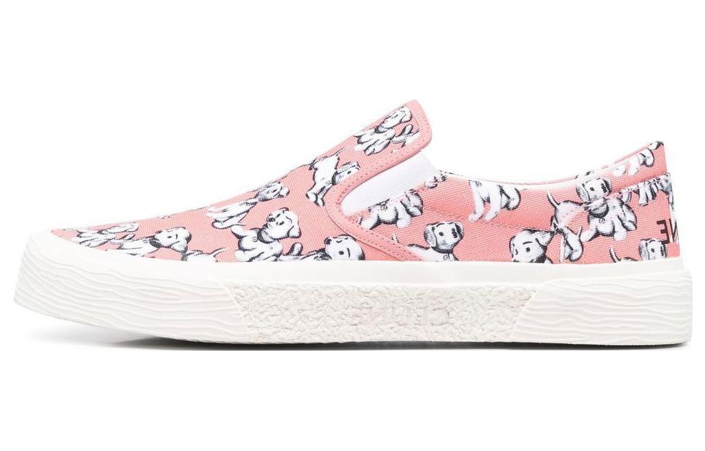 CELINE Canvas Slip-On Round Toe Low Top 'Pink' 346932218C.24PH