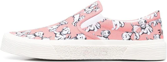 CELINE Canvas Slip-On Round Toe Low Top 'Pink' 346932218C.24PH CELINE Canvas Slip-On Round Toe Low Top 'Pink' 346932218C.24PH