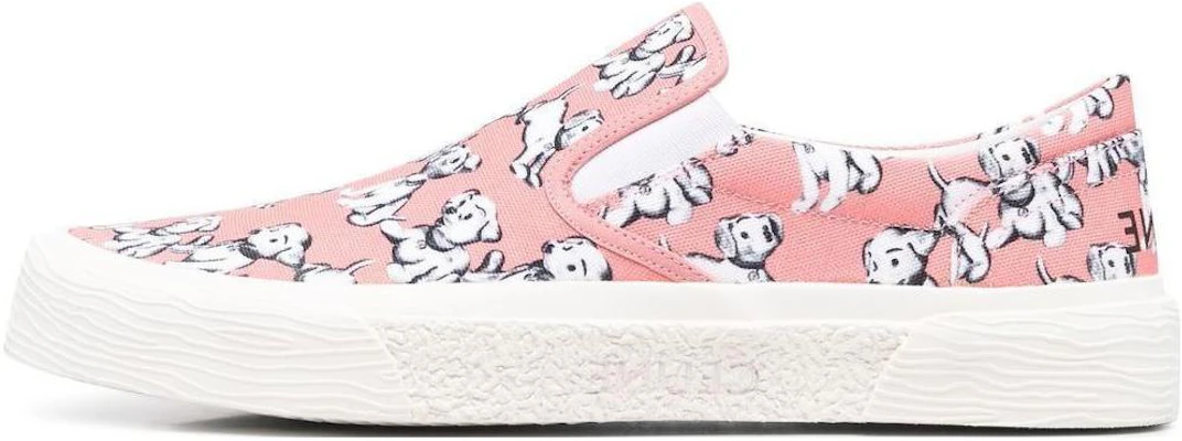 CELINE Slip-On Basse Toile Bout Rond ''Rose'' 346932218C.24PH Buy CELINE Slip-On Basse Toile Bout Rond ''Rose'' 346932218C.24PH
