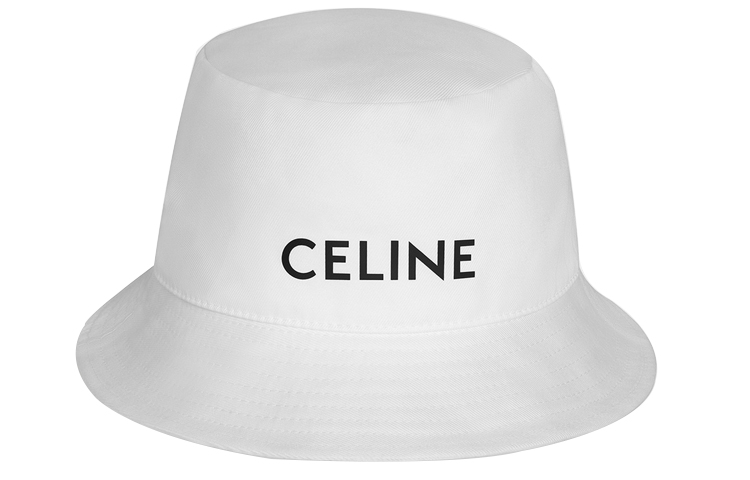 Order CELINE Casual Logo Cotton Bucket Hat Unisex. 2AU5B123N-01BC