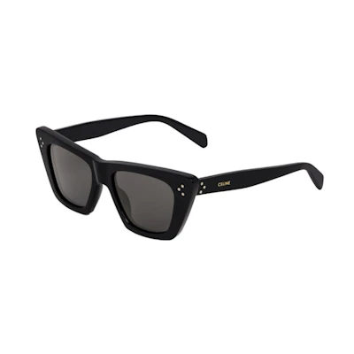 Celine Cat Eye S187 Sunglasses Black (4S187CPLB.38NO)