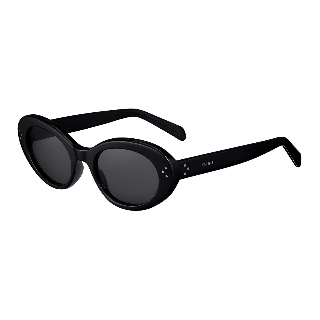 CELINE CAT EYE S193 Oval Acetate Sunglasses Unisex Couple Style 4S193CPLB-38NO