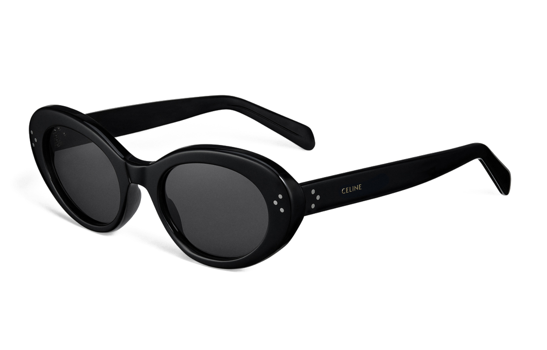 CELINE CAT EYE S193 Oval Acetate Sunglasses Unisex Couple Style 4S193CPLB-38NO 圖 2