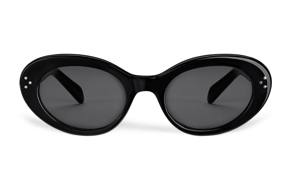 CELINE CAT EYE S193 Oval Acetate Sunglasses Unisex Couple Style 4S193CPLB-38NO 圖 3