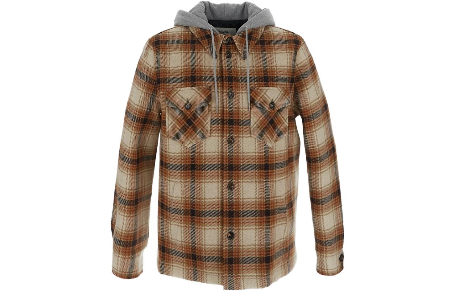 Order Celine 格紋字母口袋單排扣外套 多色 2W68A089L-19OG