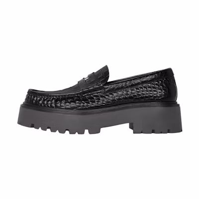 CELINE Chunky Penny Loafer Black