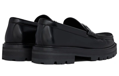 CELINE Chunky Triomphe Loafer Black
