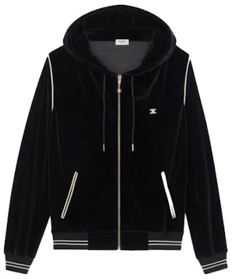 셀린 클래식 블랙 스트라이프 집업 후드 스웨트셔츠 2Y143679I-38NO Buy 셀린 클래식 블랙 스트라이프 집업 후드 스웨트셔츠 2Y143679I-38NO