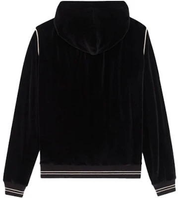 셀린 클래식 블랙 스트라이프 집업 후드 스웨트셔츠 2Y143679I-38NO Lookbook 셀린 클래식 블랙 스트라이프 집업 후드 스웨트셔츠 2Y143679I-38NO