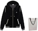 Shop 셀린 클래식 블랙 스트라이프 집업 후드 스웨트셔츠 2Y143679I-38NO