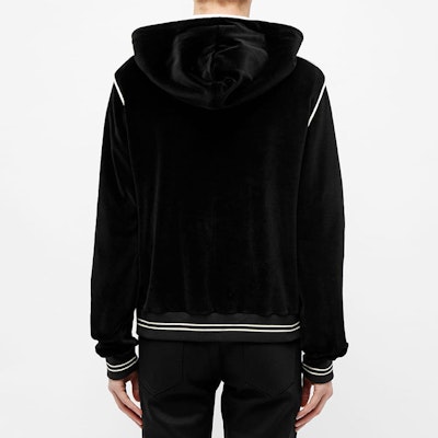 셀린 클래식 블랙 스트라이프 집업 후드 스웨트셔츠 2Y143679I-38NO Sizing 셀린 클래식 블랙 스트라이프 집업 후드 스웨트셔츠 2Y143679I-38NO