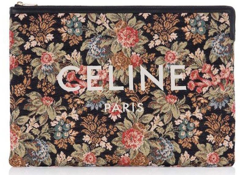 celine-clutch-floral-jacquard-multicolor