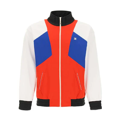 Celine Colorblock Loose Fit Zip-Up Long Sleeve Jacket 2Y299565M-27WA