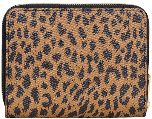 Dompet Celine Kecil Kulit Sapi Bertekstur Cetak Macan Coklat/Hitam Order Dompet Celine Kecil Kulit Sapi Bertekstur Cetak Macan Coklat/Hitam