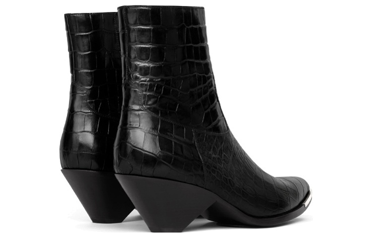 CELINE Conique 'Crocodile Embossed Black' 圖 4