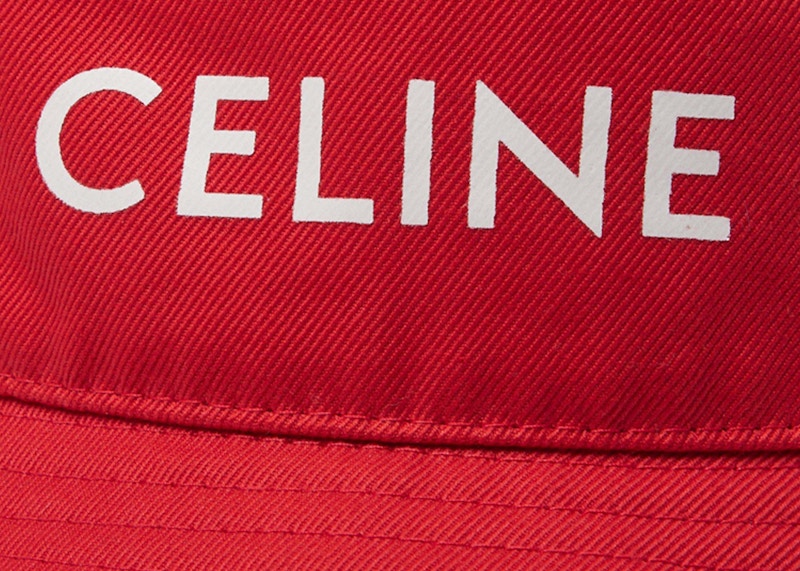 Lookbook 賽琳紅色棉質漁夫帽