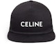 Order CELINE Cotton Letter Baseball Cap Black 2AUU2641M-38NO
