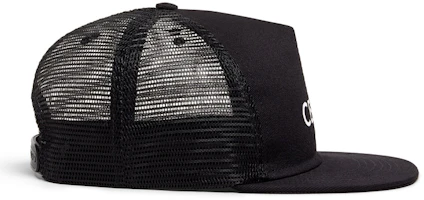 Shop CELINE Cotton Letter Baseball Cap Black 2AUU2641M-38NO