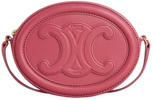 Celine Crossbody Oval Cuir Purse Triomphe Embroidery Lipstick Celine Crossbody Oval Cuir Purse Triomphe Embroidery Lipstick