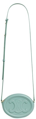 Bolso Celine Oval Cruzado Cuir Bordado Triomphe Ice Mint Order Bolso Celine Oval Cruzado Cuir Bordado Triomphe Ice Mint