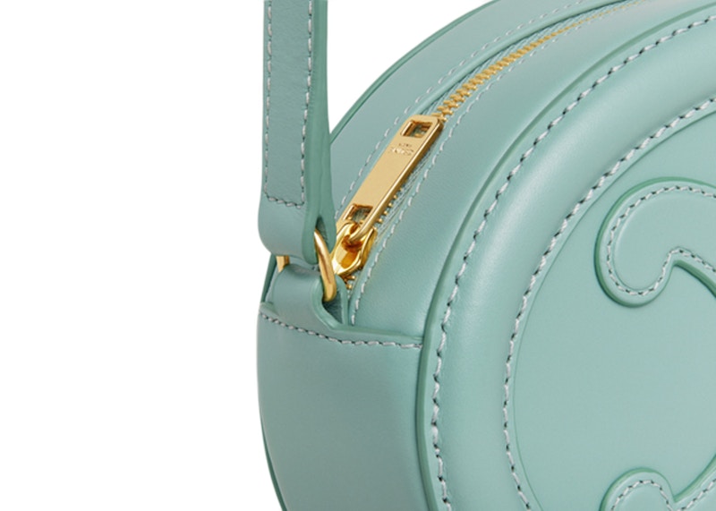 Lookbook Bolso Celine Oval Cruzado Cuir Bordado Triomphe Ice Mint