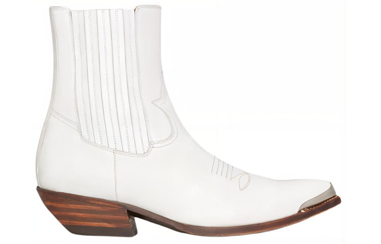 CELINE Cruiser Chelsea Boot 'White Logo Print' 圖 2