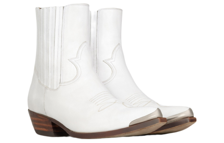CELINE Cruiser Chelsea Boot 'White Logo Print' 圖 3
