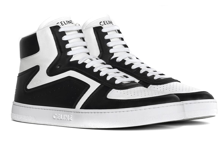 Shop CELINE CT-01 High ''Schwarzes Leder'' 342813338C.38AB
