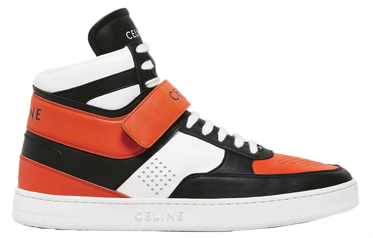 Order 셀린느 CT-02 '빈티지 가죽 화이트 블랙 오렌지' 344513338C.38OO