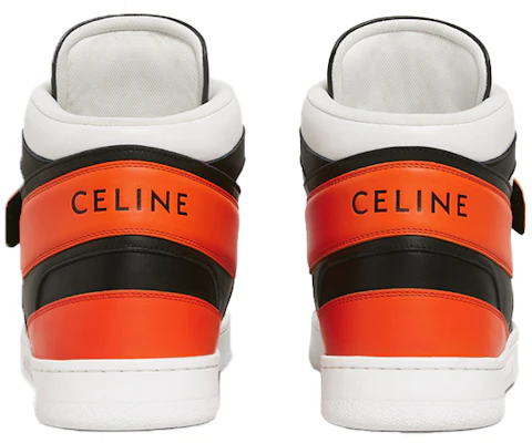 셀린느 CT-02 '빈티지 가죽 화이트 블랙 오렌지' 344513338C.38OO Shop 셀린느 CT-02 '빈티지 가죽 화이트 블랙 오렌지' 344513338C.38OO